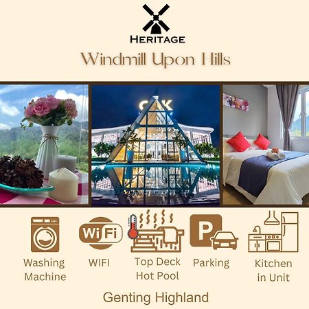 Windmill Upon Hills Luxurious Sky Villa 360 Sky Pool Heated Pool Mountainous Genting View Genting Highland By Heritage Genting Highlands Buitenkant foto