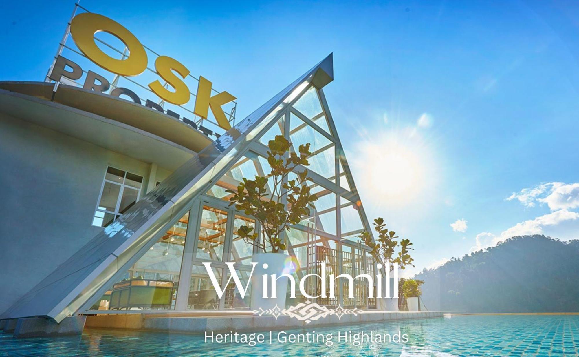 Windmill Upon Hills Luxurious Sky Villa 360 Sky Pool Heated Pool Mountainous Genting View Genting Highland By Heritage Genting Highlands Buitenkant foto